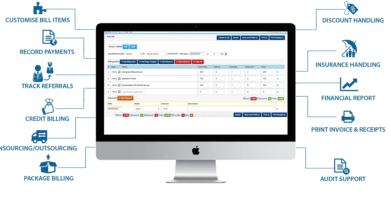 Hospital and Medical Billing Software Op Billing System Docpulse