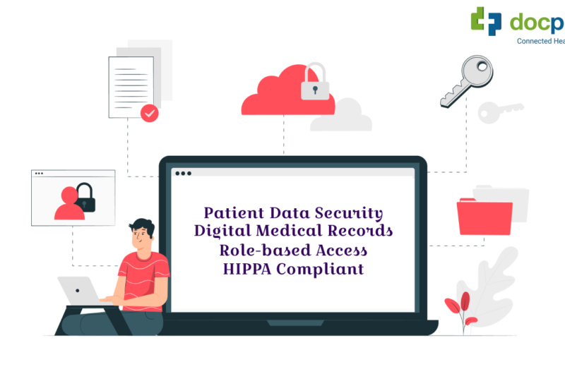 How does Docpulse Hospital Management Software help you Secure Patient Data