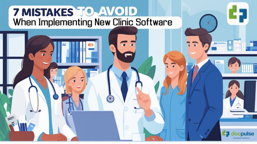 7 Mistake Avoid When Implementing New Clinic Software